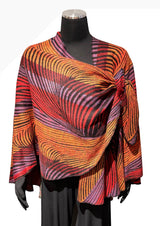 Rapti PSC91 100% Cashmere Reversible Buckle Shawl
