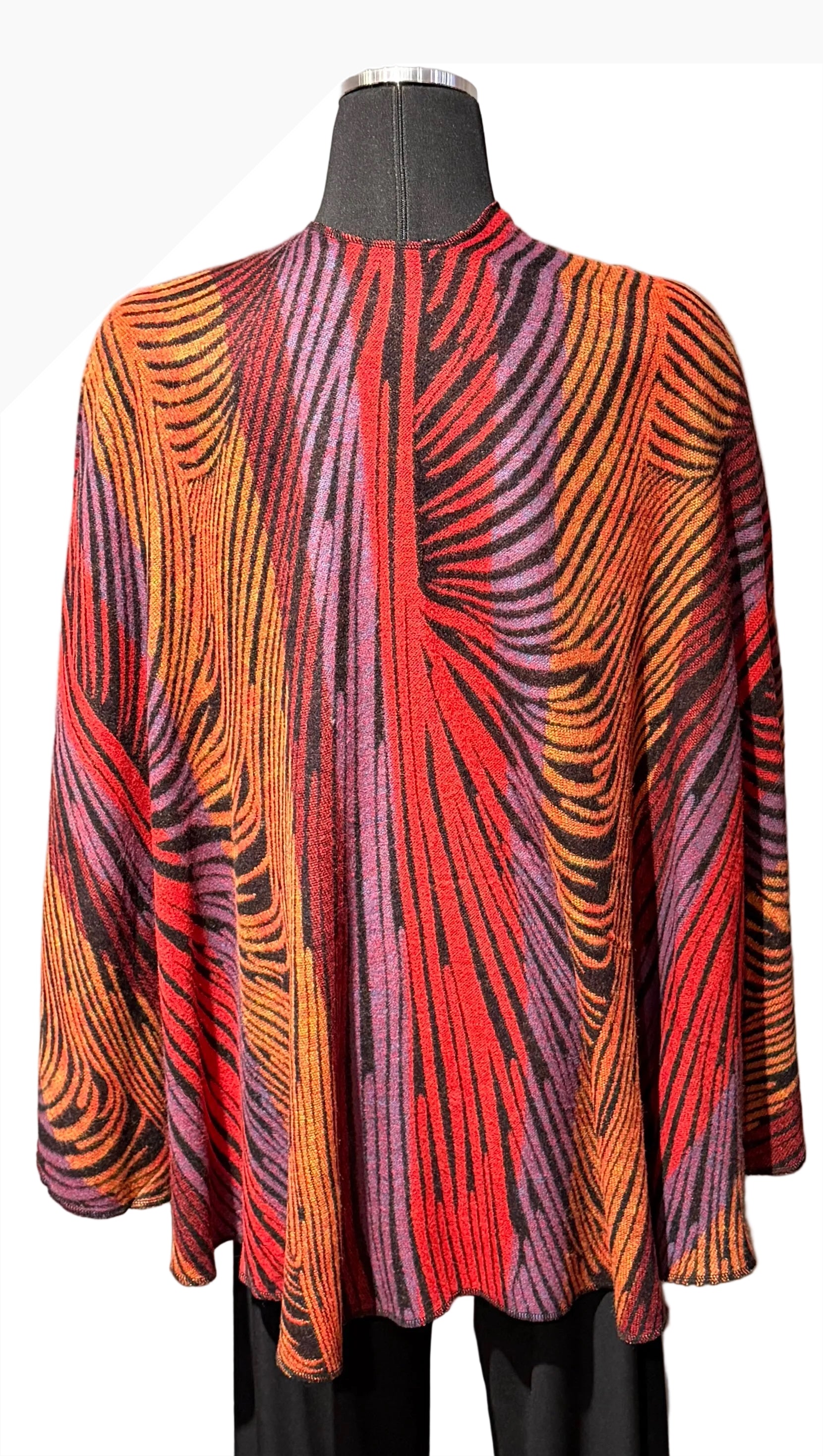 Rapti PSC91 100% Cashmere Reversible Buckle Shawl