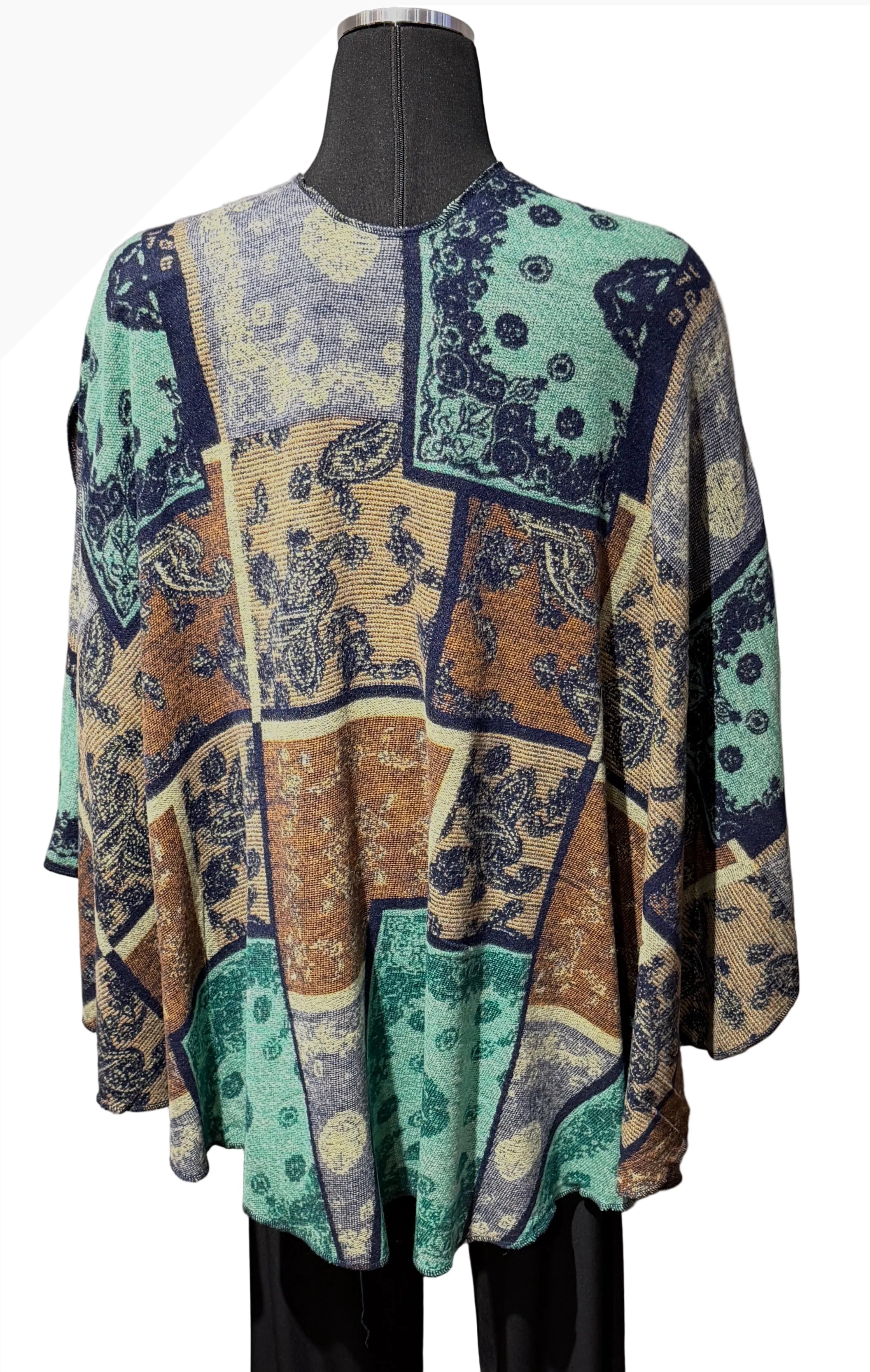 Rapti PSC95 100% Cashmere Reversible Buckle Shawl