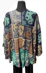 Rapti PSC95 100% Cashmere Reversible Buckle Shawl