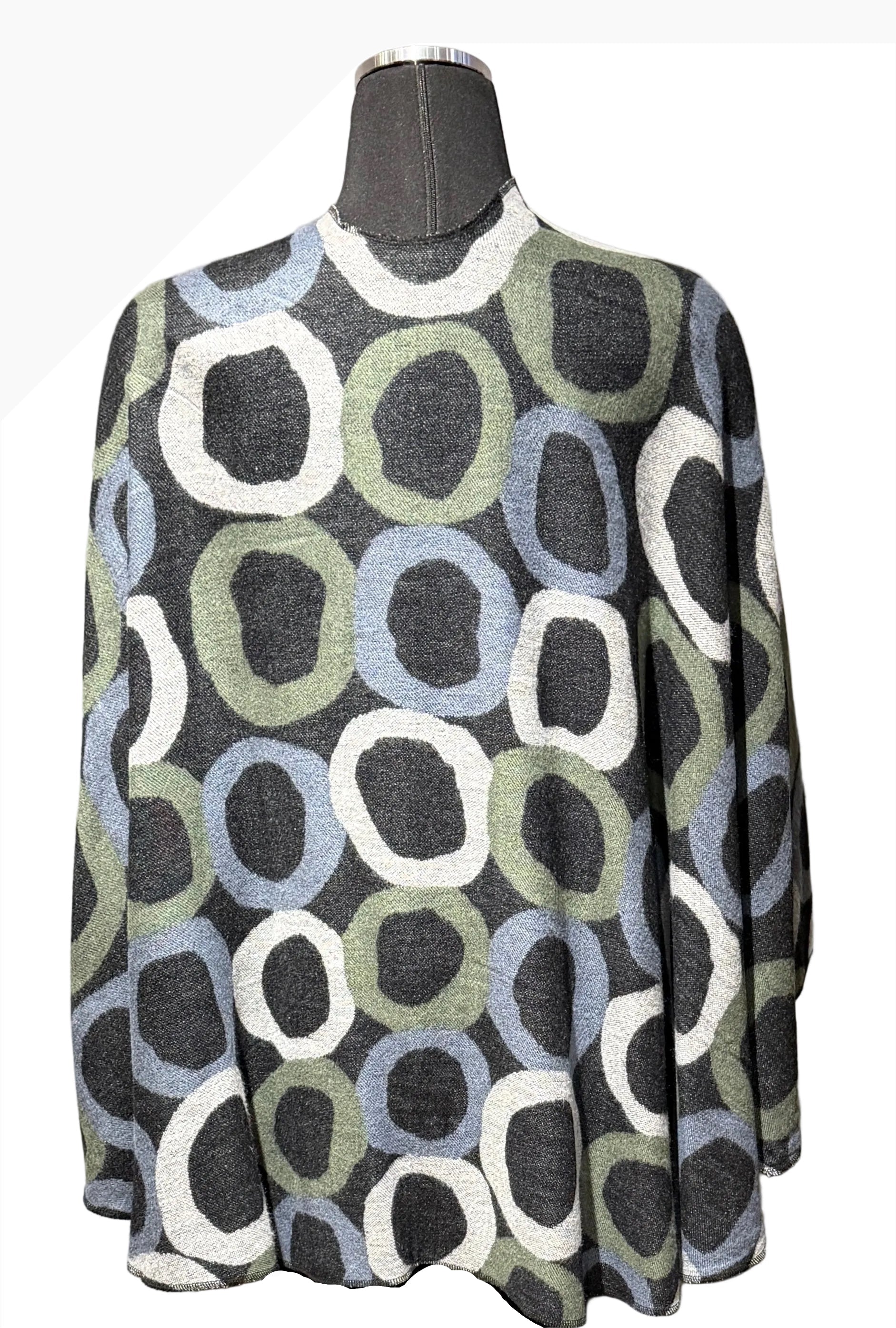 Rapti PSC89 100% Cashmere Reversible Buckle Shawl