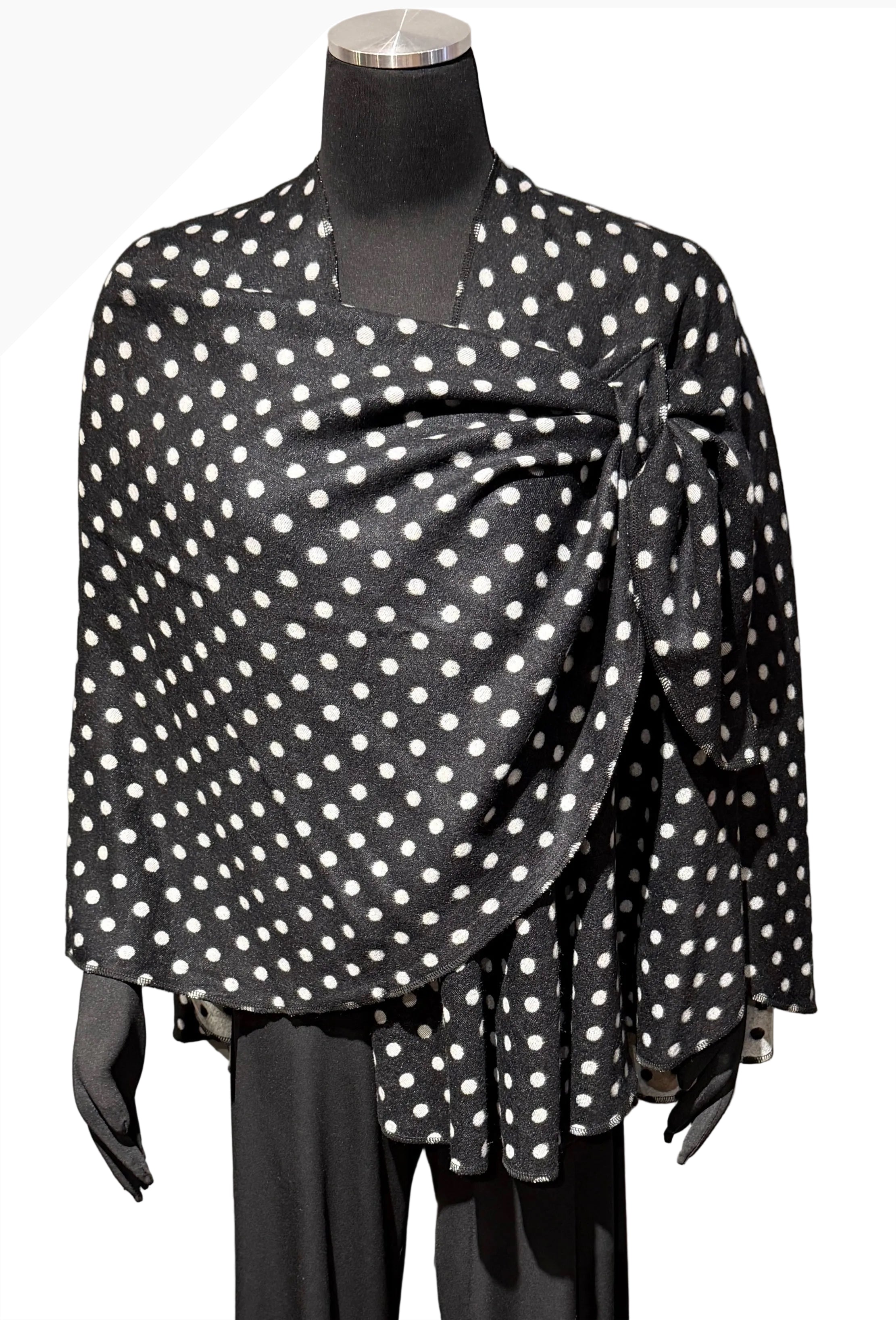 Rapti PSC86 100% Cashmere Reversible Buckle Shawl