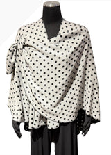 Rapti PSC86 100% Cashmere Reversible Buckle Shawl
