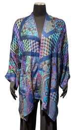 Anu 19828KY KYOTO Embroidered Long Sleeve Open Front Reversible Jacket
