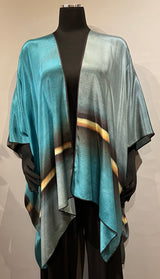 Cocoon House 82821 EVENTIDE Silk Long Kimono