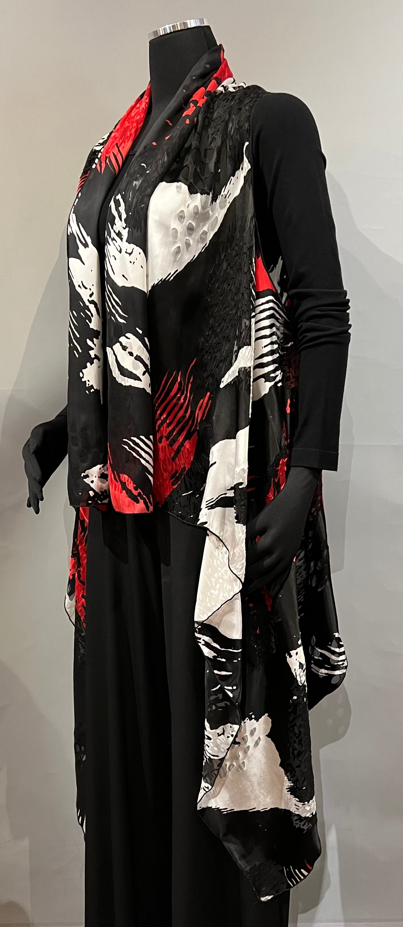 Kriska KBWR ELEGANCE One Size 4-Way Silk & Rayon Vest