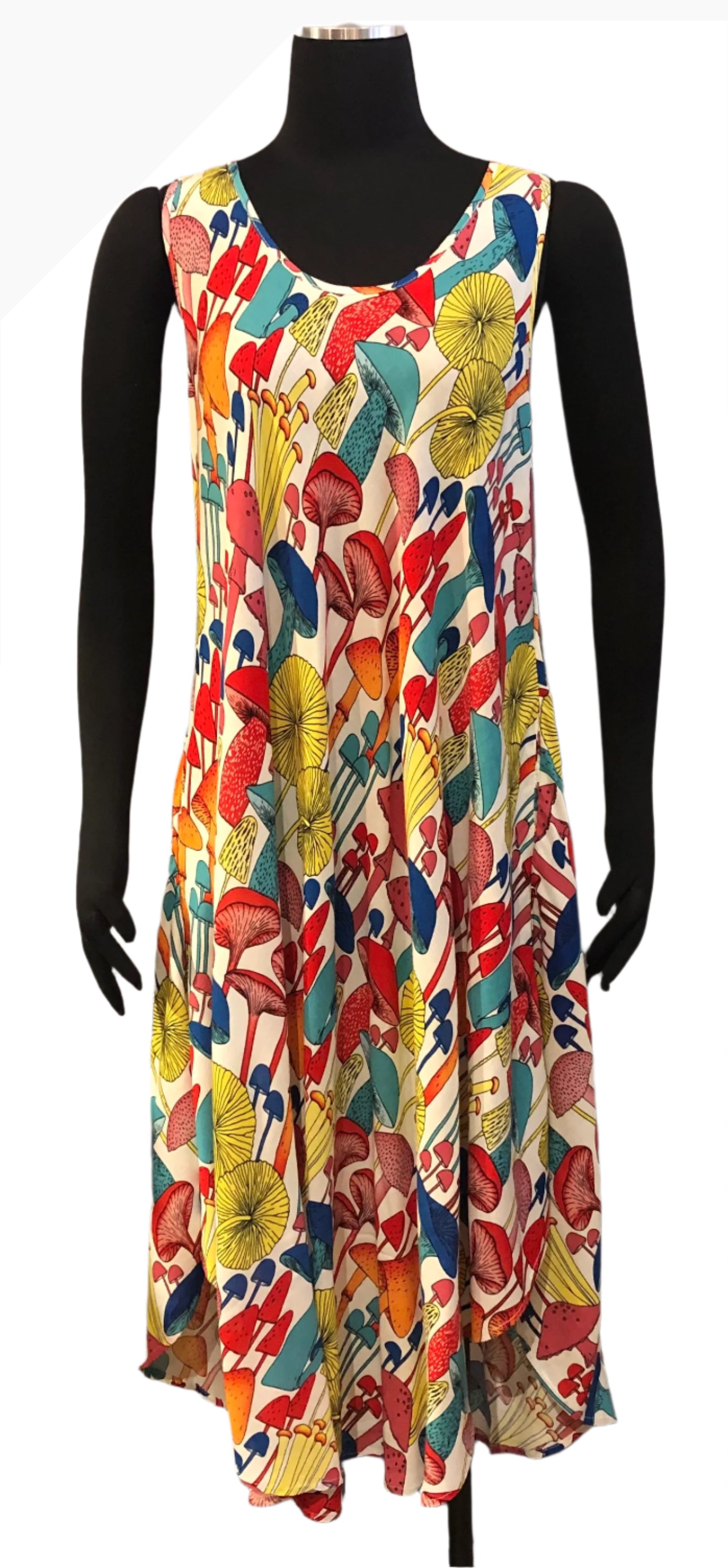 Cupcake CCMUSH MUSHROOM One Size Sleeveless Cha Cha Dress
