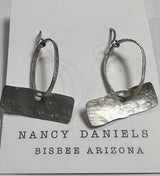 Nancy Daniels Calle Sterling Silver Earrings