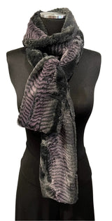 Vine Street 107QL Quill Long Faux Fur Scarf