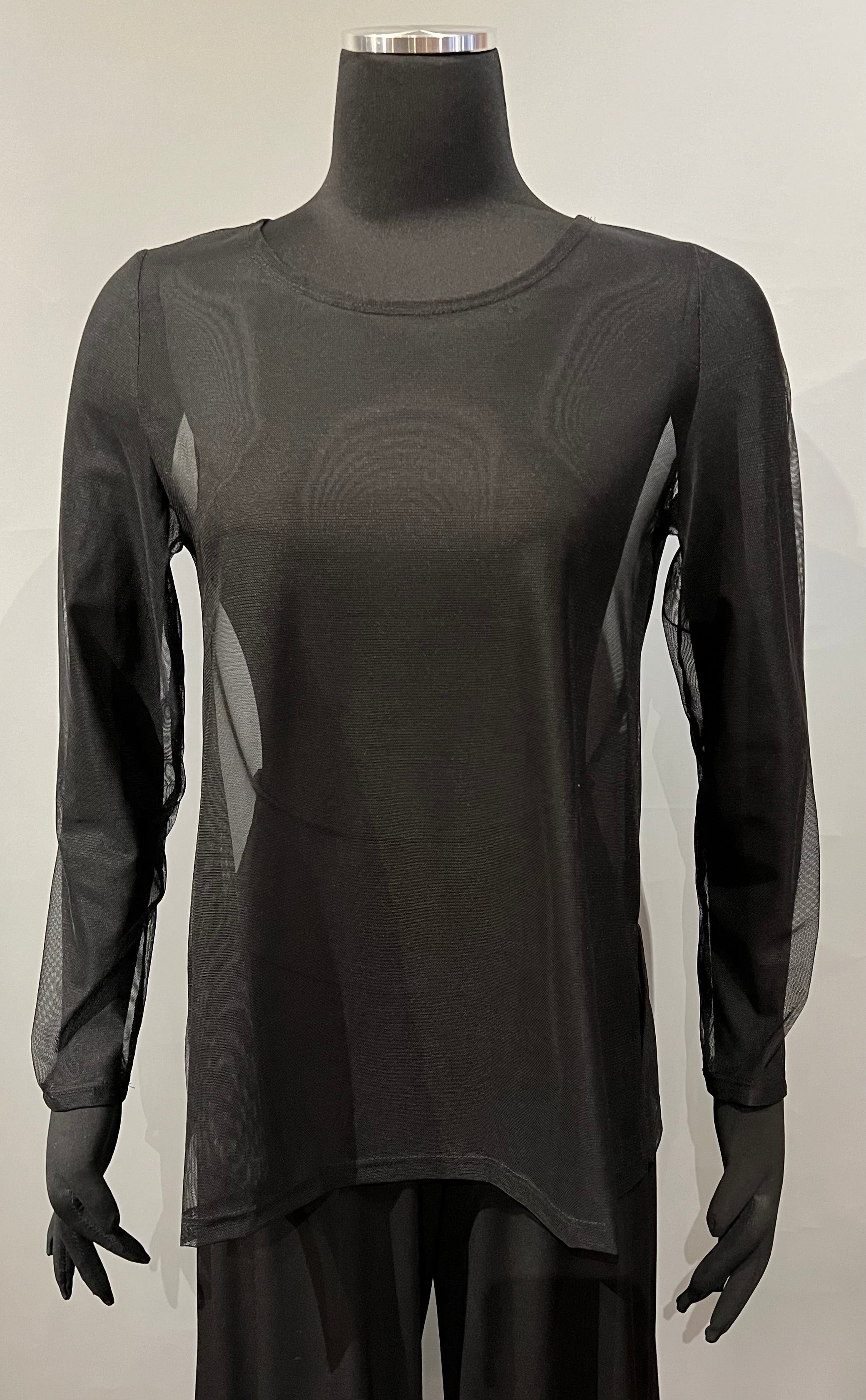 Moonlight 3244 Black Mesh T-Shirt