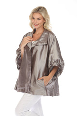 LINDI J5208-4 Silver One Size Jacket