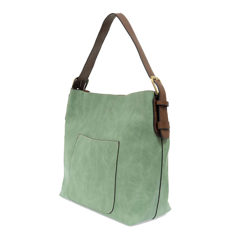 Joy Susan L8008-110 BERMUDA GREEN Hobo Coffee Handle Handbag