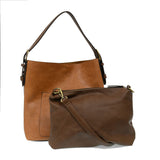 Joy Susan L8008-121 HAZELNUT Hobo Coffee Handle Handbag