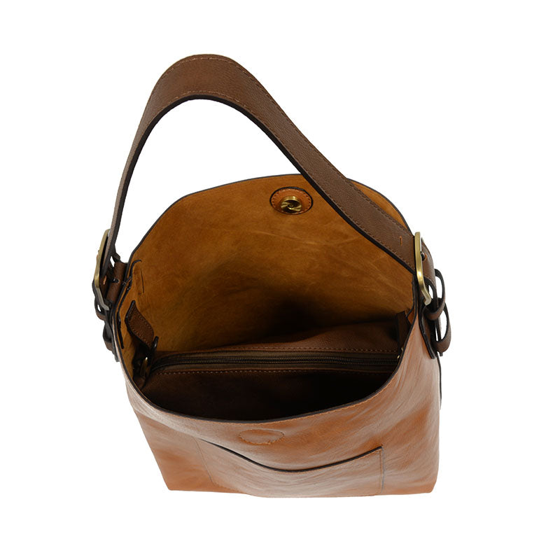 Joy Susan L8008-121 HAZELNUT Hobo Coffee Handle Handbag