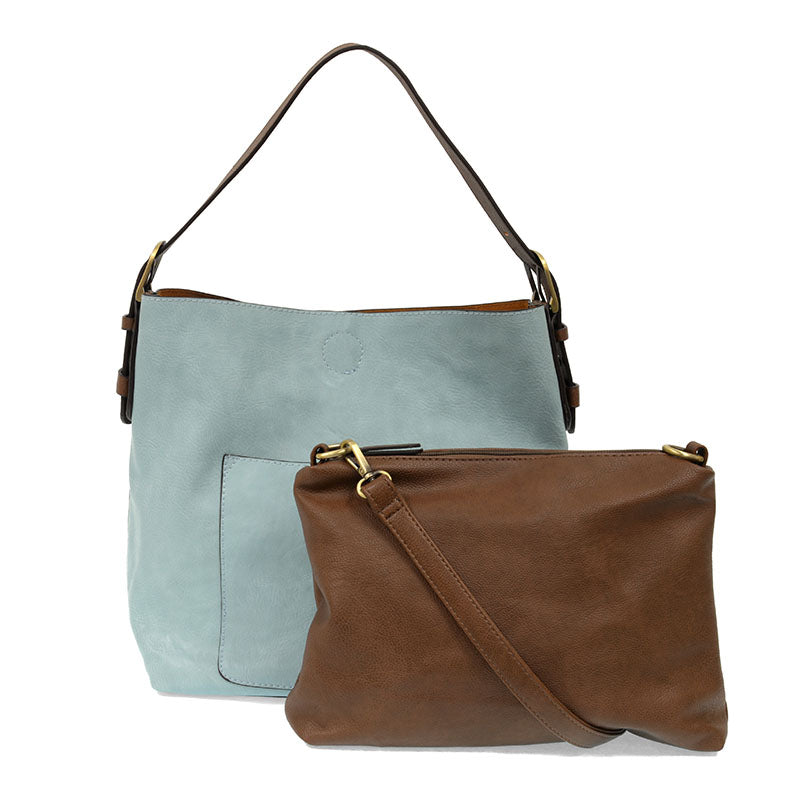 Joy Susan L8008-125 BLUE SUGAR Hobo Coffee Handle Handbag