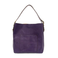 Joy Susan L8008-133 Hobo Bag Mystic Purple With Coffee Handle