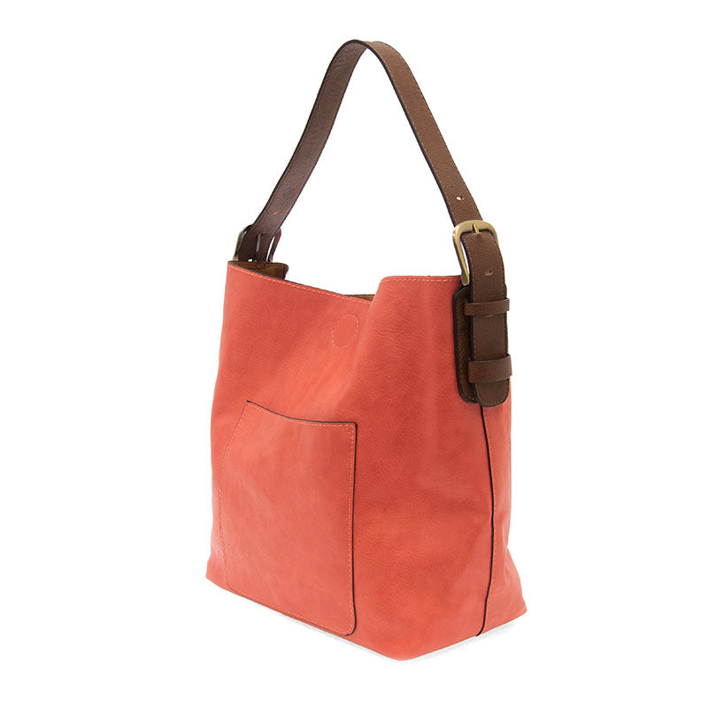 Joy Susan L8008-135 LIVING CORAL Hobo Coffee Handle Handbag