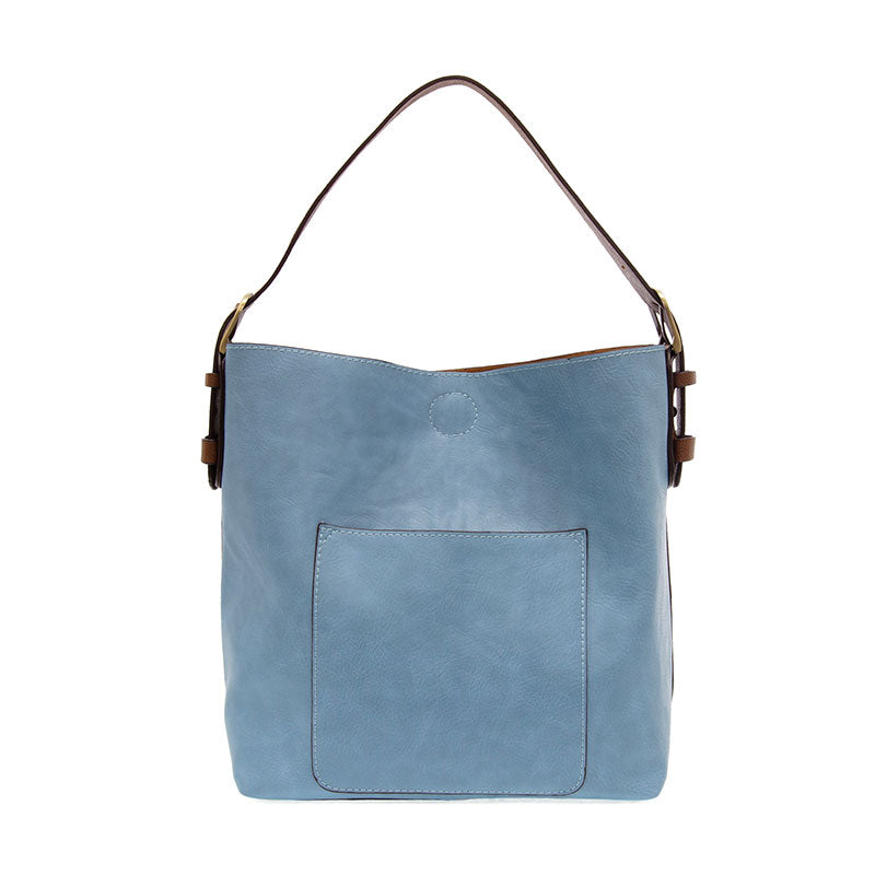 Joy Susan L8008-136 TRANQUIL BLUE Coffee Handle Classic Hobo Handbag