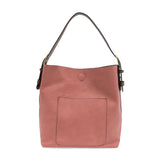 Joy Susan L8008-146 CLAY PINK Coffee Handle Hobo Bag