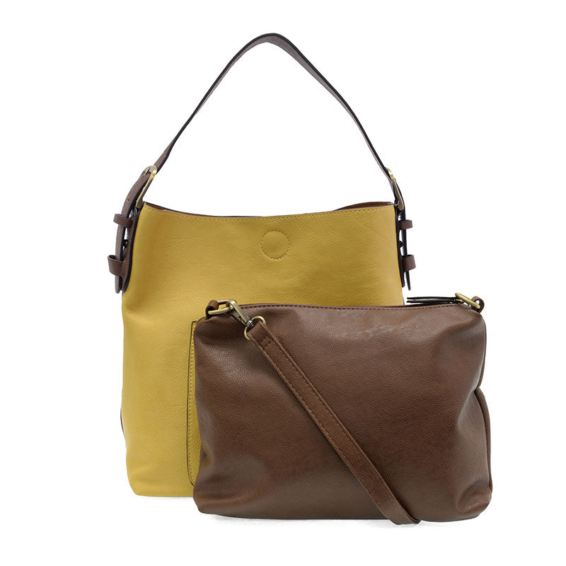 Joy Susan L8008-148 LAGUNA YELLOW Hobo Coffee Handle Handbag