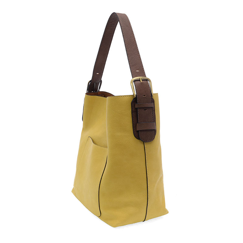 Joy Susan L8008-148 LAGUNA YELLOW Hobo Coffee Handle Handbag
