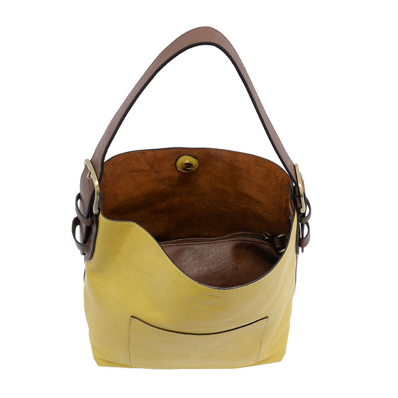 Joy Susan L8008-148 LAGUNA YELLOW Hobo Coffee Handle Handbag