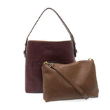 Joy Susan L8008-151 BLACKBERRY Classic Hobo Handbag