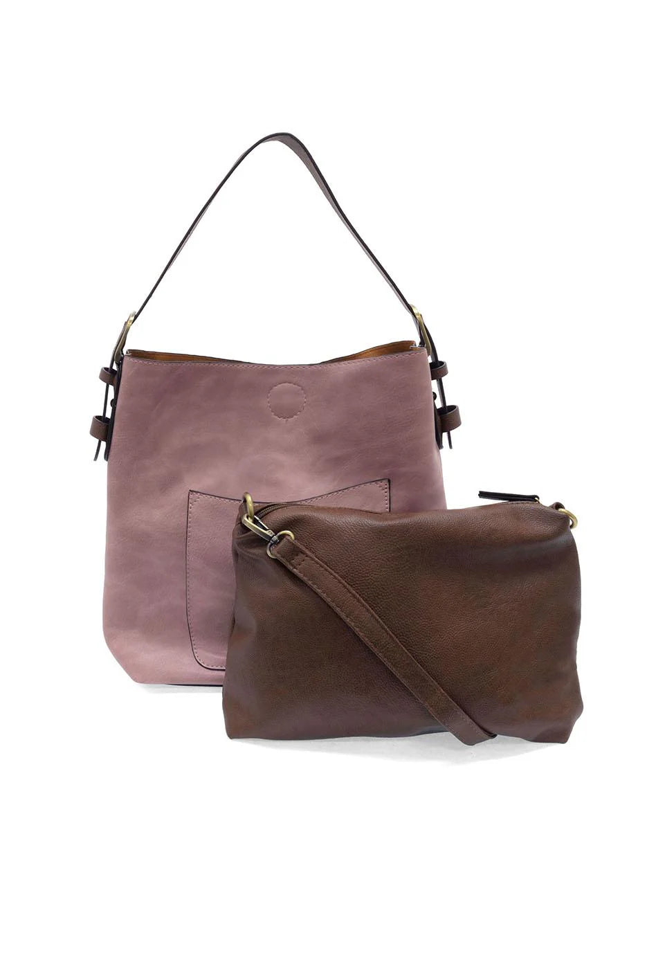 Joy Susan L8008-156 BERRY Hobo Coffee Handle Handbag