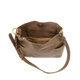 Joy Susan L8089-63 FAWN Kayleigh Side Pocket Bucket Bag