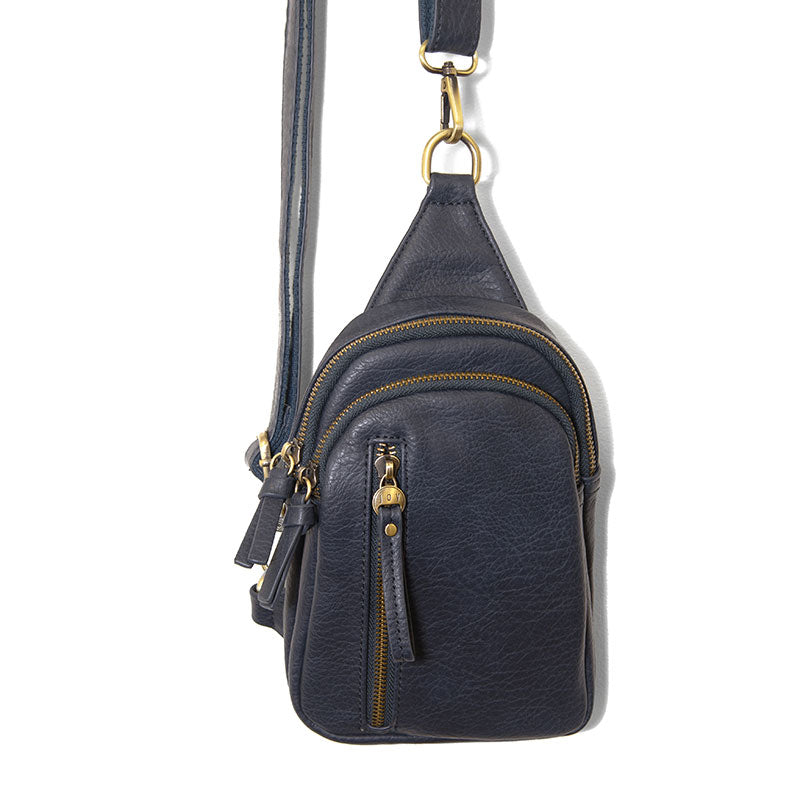 Joy Susan L8166-07 Navy Skyler Sling Bag