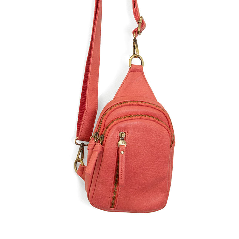 Joy Susan L8166-32 CORAL Skyler Sling Bag