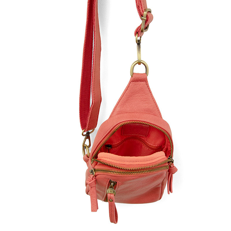 Joy Susan L8166-32 CORAL Skyler Sling Bag