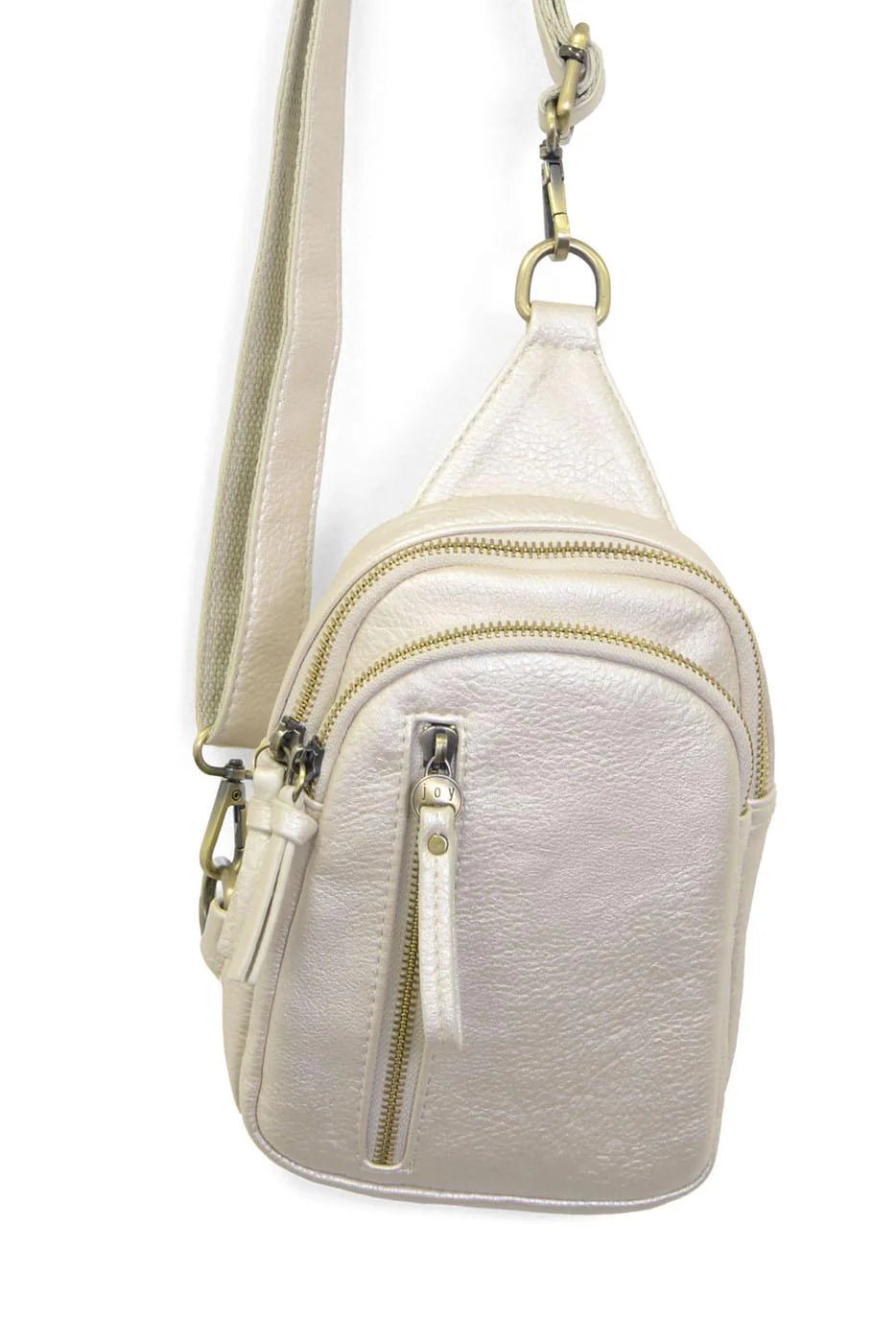 Joy Susan L8166-90 METALLIC PEARL Skyler Sling Bag