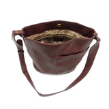 Joy Susan L8247-18 PLUM Bindi Front Slip Pocket Bucket Crossbody Bag