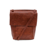 Joy Susan L8259-52 CINNAMON Jensy Front Flap Crossbody Handbag