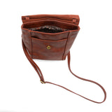 Joy Susan L8259-52 CINNAMON Jensy Front Flap Crossbody Handbag