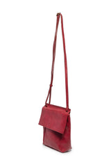 Joy Susan L8259-530 CRANBERRY Jensy Front Flap Crossbody Handbag