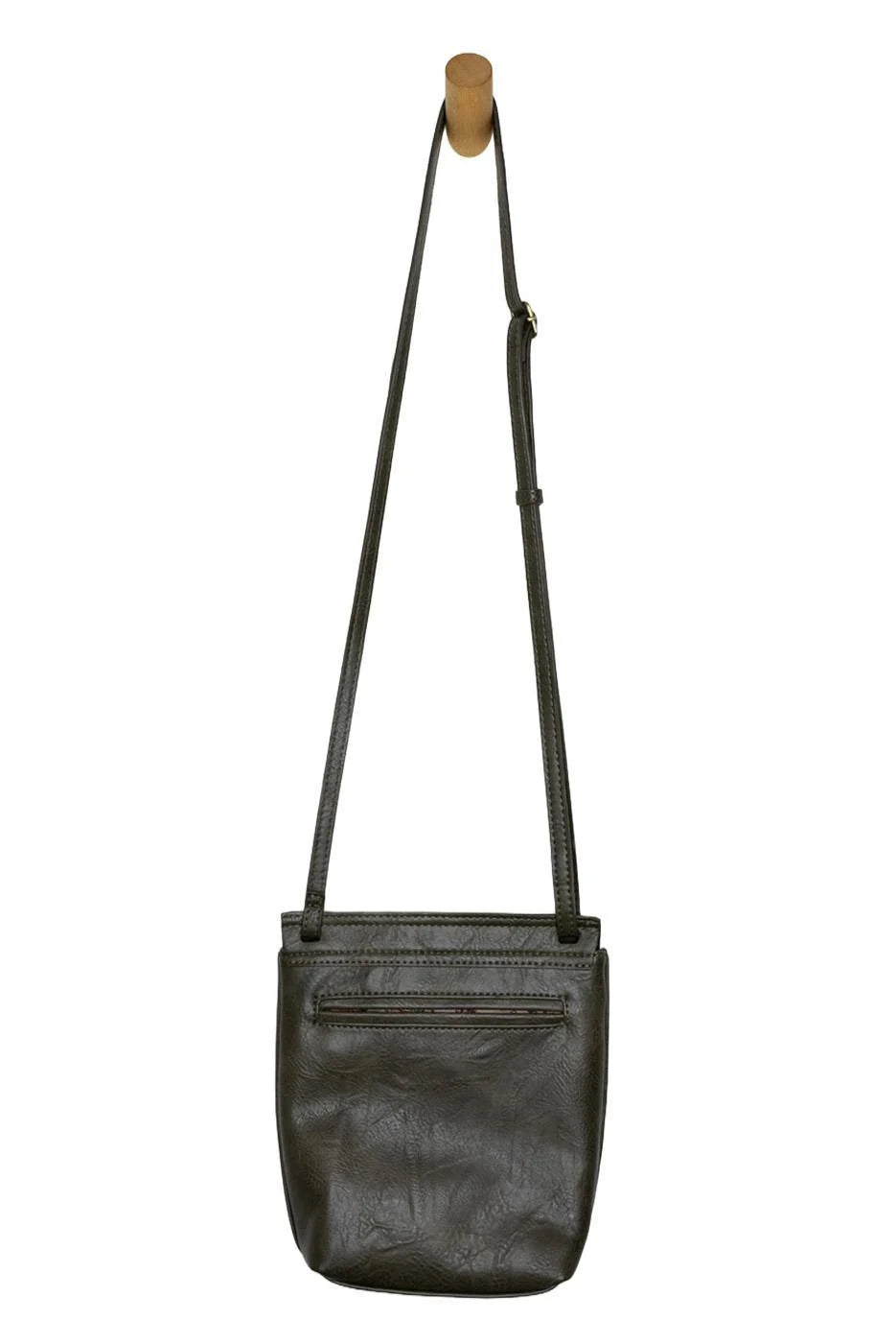 Joy Susan L8259-71 BACKWOODS GREEN Jensy Front Flap Crossbody Handbag