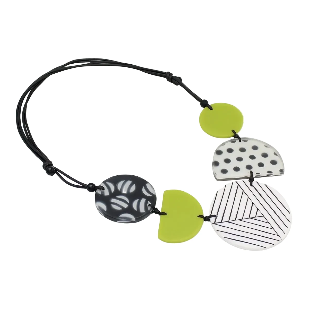 Sylca LS24N27 LIME Palma Necklace