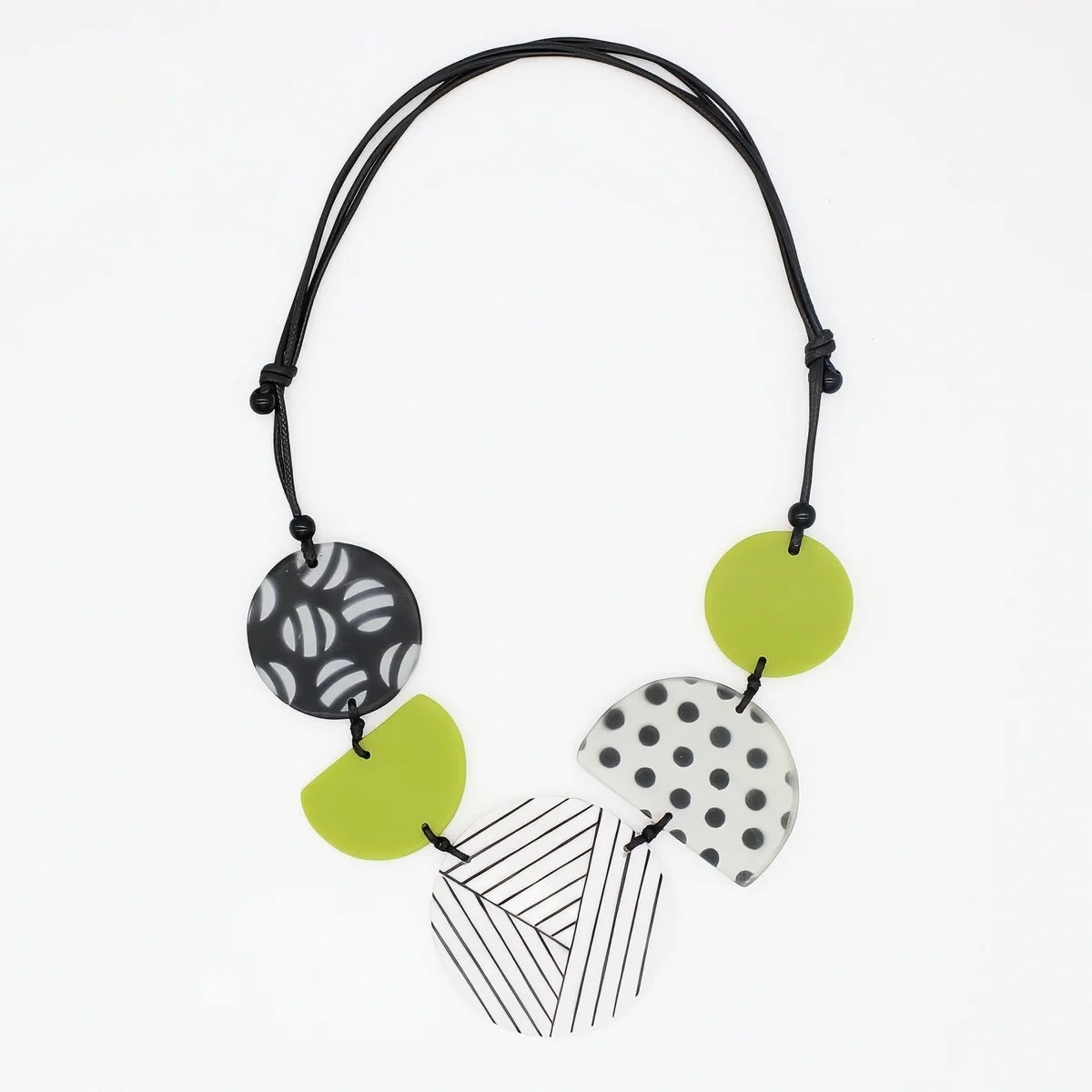 Sylca LS24N27 LIME Palma Necklace