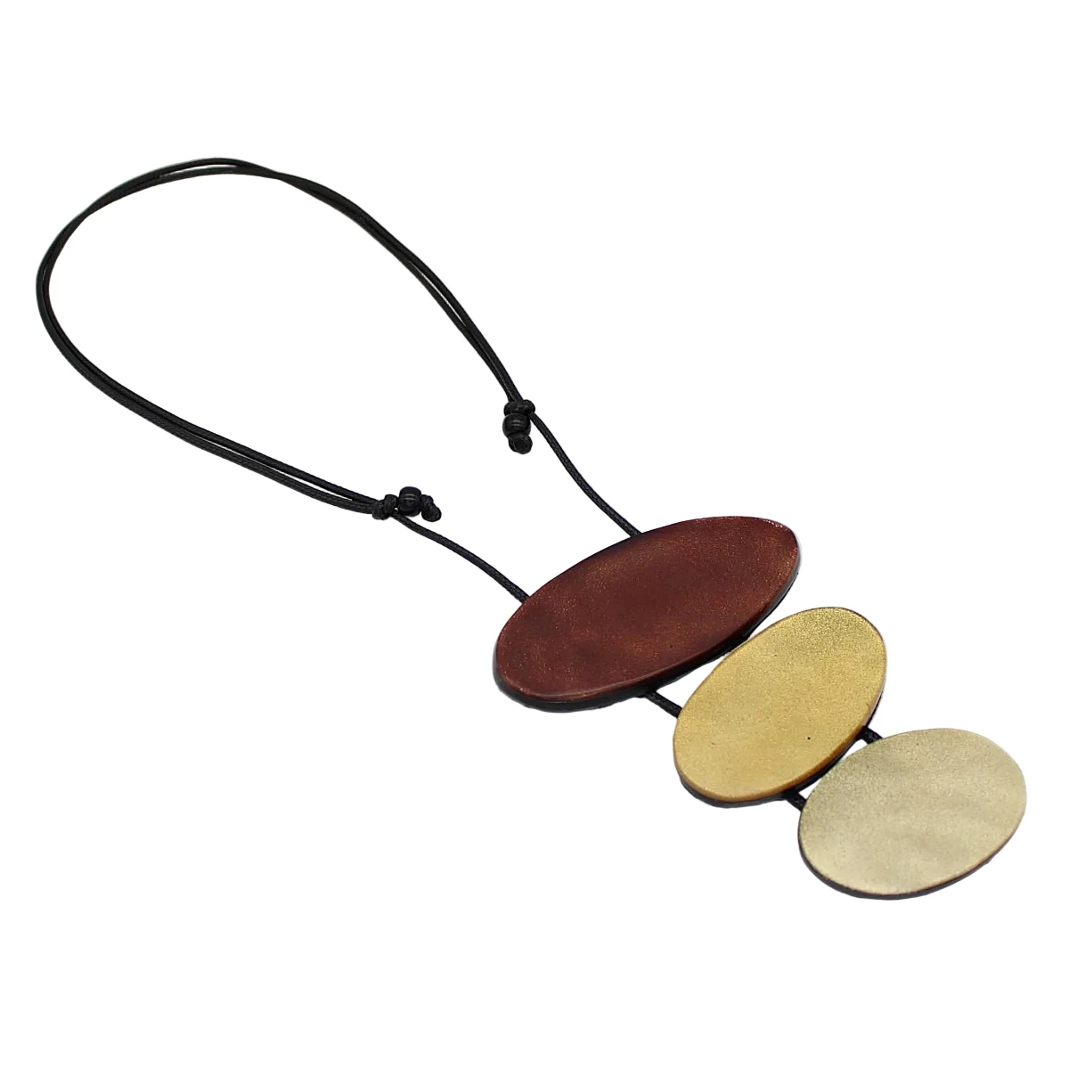Sylca LS24N58BN Shades of Brown Coco Statement Pendant