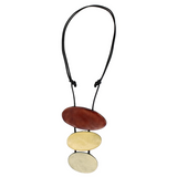 Sylca LS24N58BN Shades of Brown Coco Statement Pendant