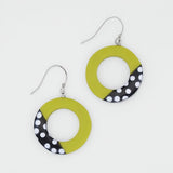 Sylca LS25E10LM Lime Inez Earrings
