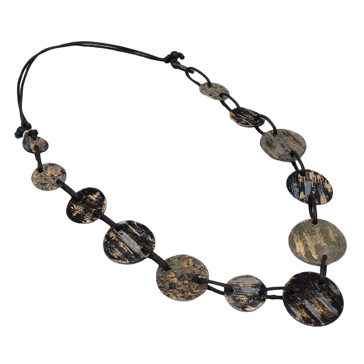 Sylca LS25N18BK Black Twilight Maren Necklace