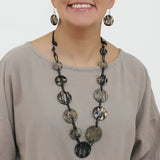 Sylca LS25N18BK Black Twilight Maren Necklace