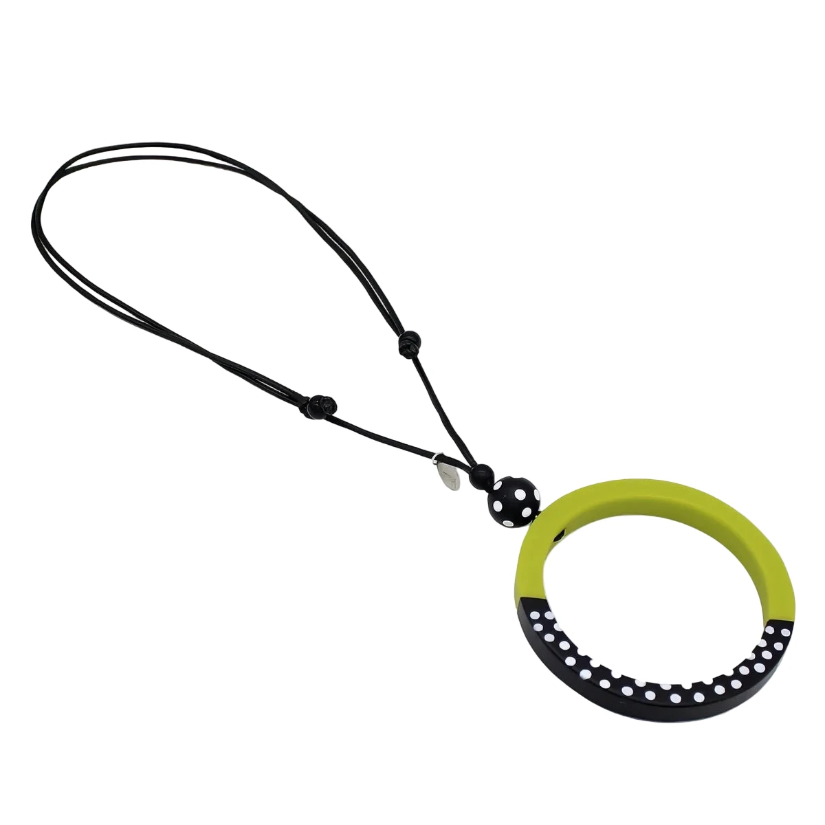 Sylca LS25N35LM Lime Inez Pendant Necklace