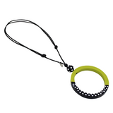 Sylca LS25N35LM Lime Inez Pendant Necklace