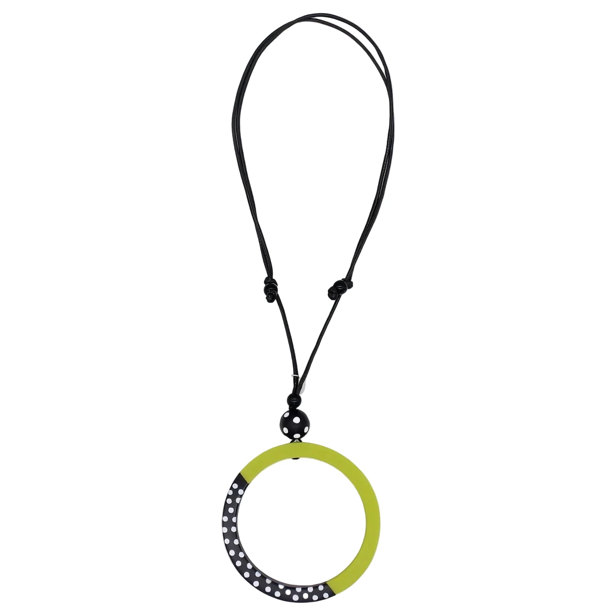 Sylca LS25N35LM Lime Inez Pendant Necklace
