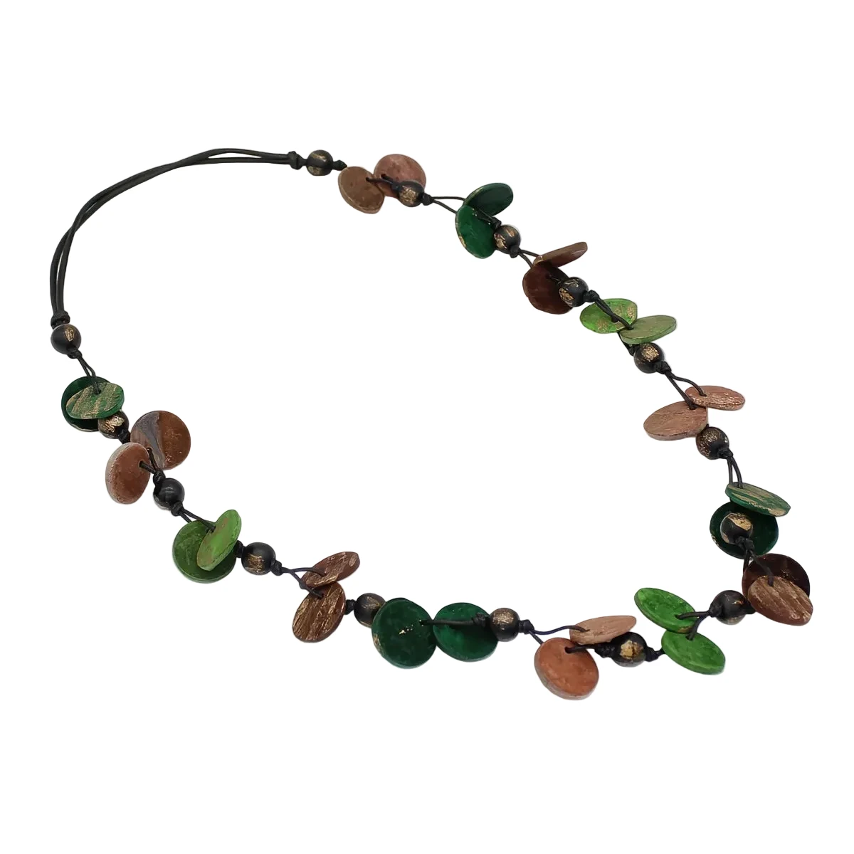 Sylca LS25N40GN Green Naomi Verde Statement Necklace