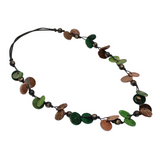 Sylca LS25N40GN Green Naomi Verde Statement Necklace